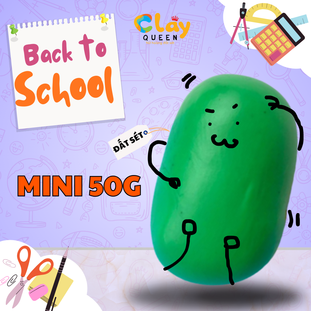 Đất sét tự khô cứng Thái Lan 50g
